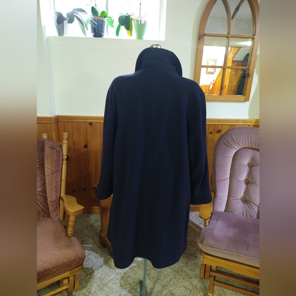 Size 12 Lorne Mitchel pure virgin rolling cashmere dress jacket - Picture 5 of 16